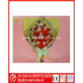 Valentine′s Day Plush Teddy Bear Flower Toy